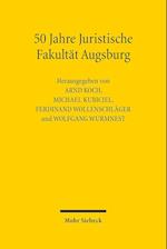 50 Jahre Juristische Fakultät Augsburg