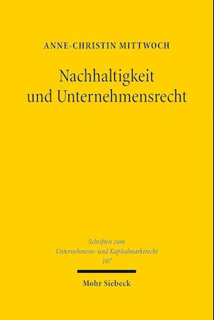 Nachhaltigkeit und Unternehmensrecht