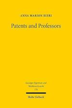 Patents and Professors