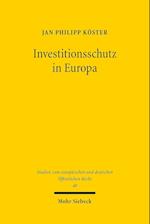 Investitionsschutz in Europa