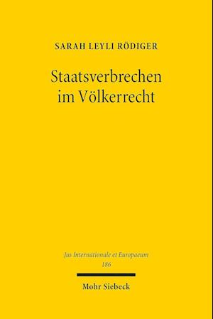 Staatsverbrechen im Völkerrecht