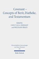 Covenant - Concepts of Berit, Diatheke, and Testamentum