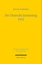 Der Deutsche Juristentag 1933