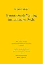 Transnationale Vertrage im nationalen Recht