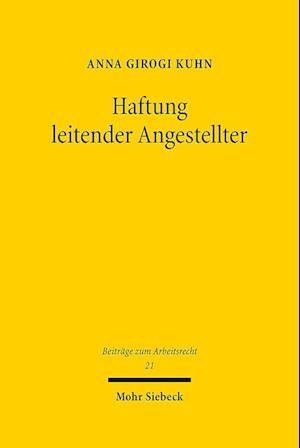 Haftung leitender Angestellter