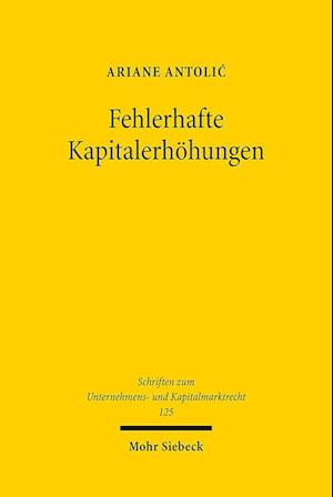 Fehlerhafte Kapitalerhöhungen