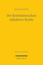 Der Restitutionsschutz subjektiver Rechte