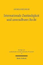 Internationale Zuständigkeit und anwendbares Recht