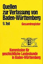 Quellen/ Verfassung Ba.-Wurtt. Register VV 10