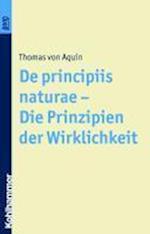 De principiis naturae - Die Prinzipien der Wirklichkeit