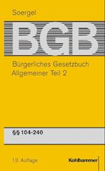 Buergerliches Gesetzbuch / BGB (13. A.). Allgemeiner Teil 2