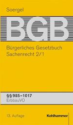 Bürgerliches Gesetzbuch / BGB (13. A.). Sachenrecht 2/1