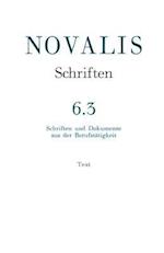 Novalis. Schriften 6/3