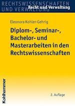 Diplom-, Seminar-, Bachelor- und Masterarbeiten in den Rechtswissenschaften