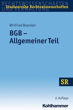 Boecken, W: BGB - Allgemeiner Teil