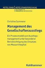 Summerer, C: Management des Gesellschafterausstiegs