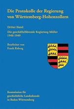 Die Protokolle Der Regierung Von Wurttemberg-Hohenzollern