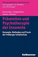 Prävention und Psychotherapie der Insomnie
