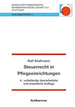 Steuerrecht in Pflegeeinrichtungen