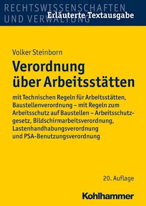 Verordnung über Arbeitsstätten