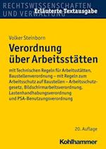 Verordnung über Arbeitsstätten