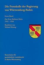 Die Protokolle der Regierung von Württemberg-Baden
