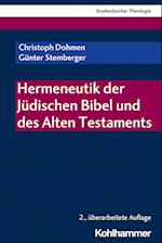 Hermeneutik Der Judischen Bibel Und Des Alten Testaments