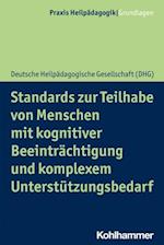 Standards zur Teilhabe von Menschen mit kognitiver Beeinträchtigung und komplexem Unterstützungsbedarf