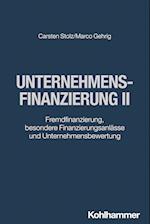 Unternehmensfinanzierung II