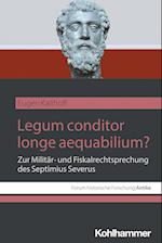 Legum conditor longe aequabilium?