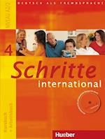 Schritte international 4. Kursbuch + Arbeitsbuch mit Audio-CD zum Arbeitsbuch und interaktiven Übungen