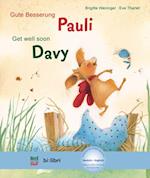 Gute Besserung Paul. Kinderbuch Deutsch-Englisch mit MP3-Hörbuch zum Herunterladen