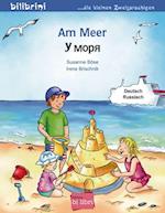 Am Meer. Kinderbuch Deutsch-Russisch