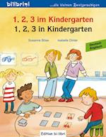 1, 2, 3 in Kindergarten. Kinderbuch Deutsch-Englisch