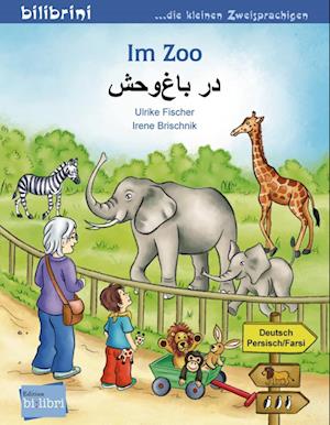 Im Zoo. Kinderbuch Deutsch-Persisch/Farsi