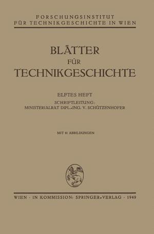 Blätter Für Technikgeschichte