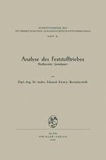 Analyse Des Feststofftriebes Fließender Gewässer