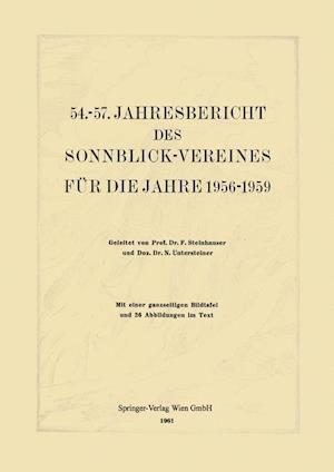 54.–57. Jahresbericht des Sonnblick-Vereines für die Jahre 1956–1959