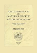 58.–59. Jahresbericht des Sonnblick-Vereines für die Jahre 1960–1961