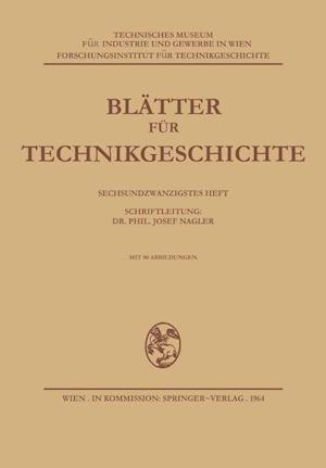 Blätter Für Technikgeschichte