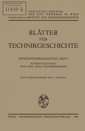 Blätter Für Technikgeschichte