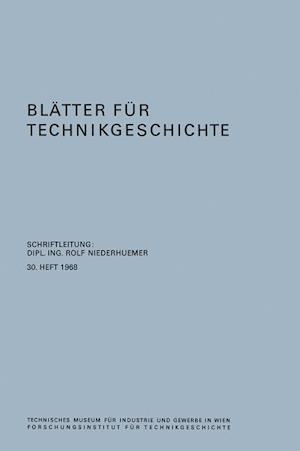 Blätter Für Technikgeschichte