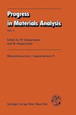 Progress in Materials Analysis