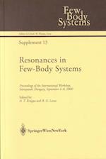 Resonances in Few-Body Systems