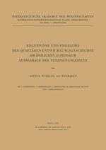 Ergebnisse und Probleme der Quartären Entwicklungsgeschichte am Östlichen Alpensaum Ausserhalb der Vereisungsgebiete