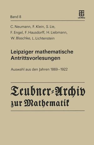 Leipziger Mathematische Antrittsvorlesungen