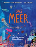 Das Meer - Wichtige Themen: Artenvielfalt und Naturschutz in einem extragroßen Buch mit Neonfarbe auf dem Cover