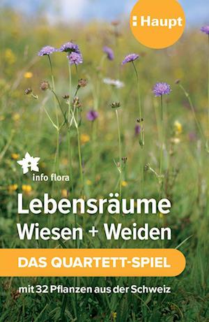 Lebensräume Wiesen und Weiden - das Quartett-Spiel