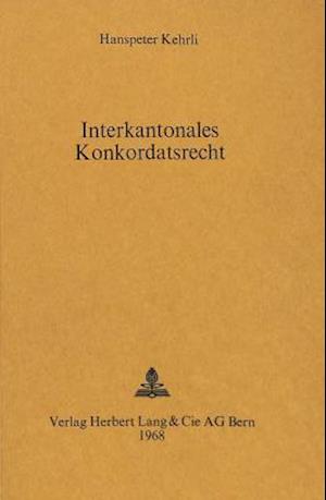 Interkantonales Konkordatsrecht