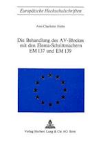 Die Behandlung Des AV-Blockes Mit Den Elema-Schrittmachern Em 137 Und Em 139